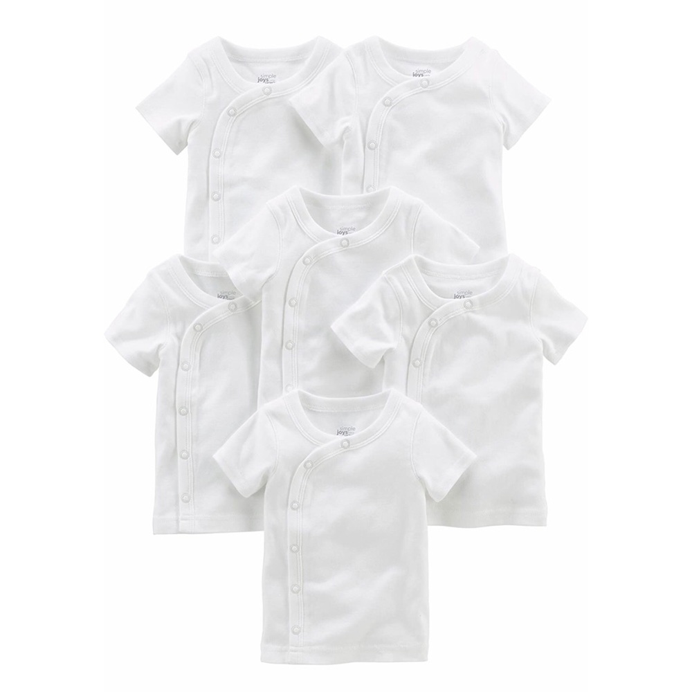Simple Joys by Carter’s side snap short sleeve shirt